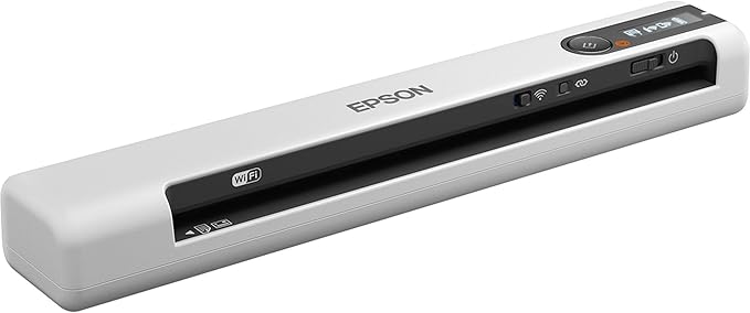 Epson DS-80W Wireless Portable Sheet-fed Document Scanner for PC and Mac-DeskLoop Office