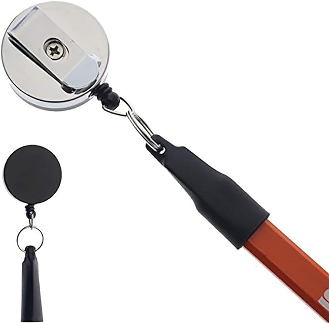 Heavy Duty Retractable Pull Pen Holder by SpecialistID
