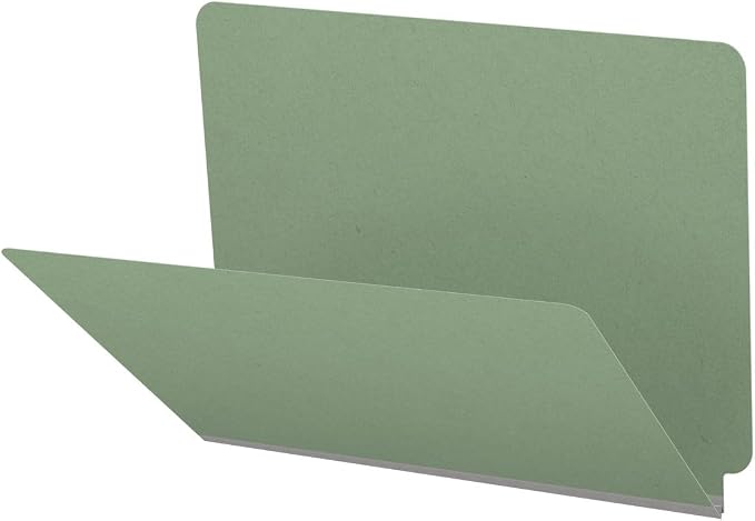 Ecom Folders End Tab Pressboard Classification Folders | Letter Size 25 Pt Stock by Ecom+Folders