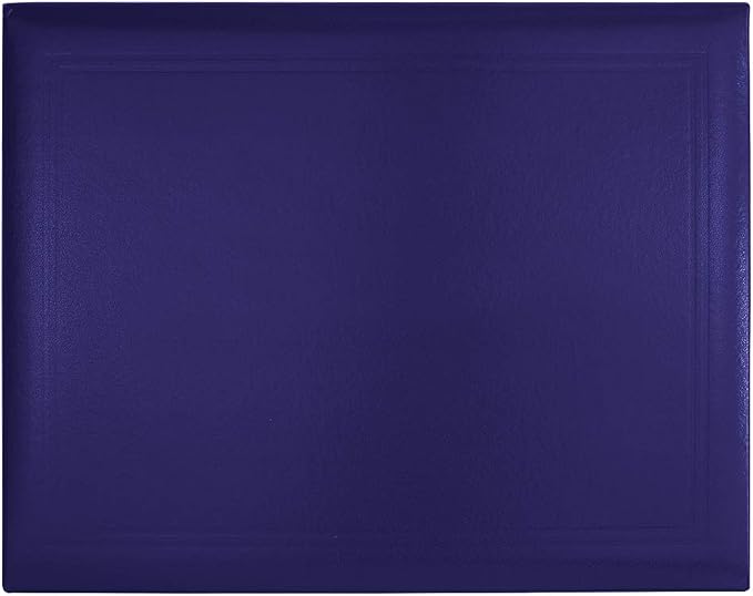 GraduationMall 8.5"x11" Smooth Padded Diploma Cover Certificate Holder Purple - Image 2