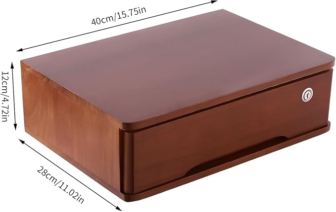 Wooden Desktop Storage Box - Image 3