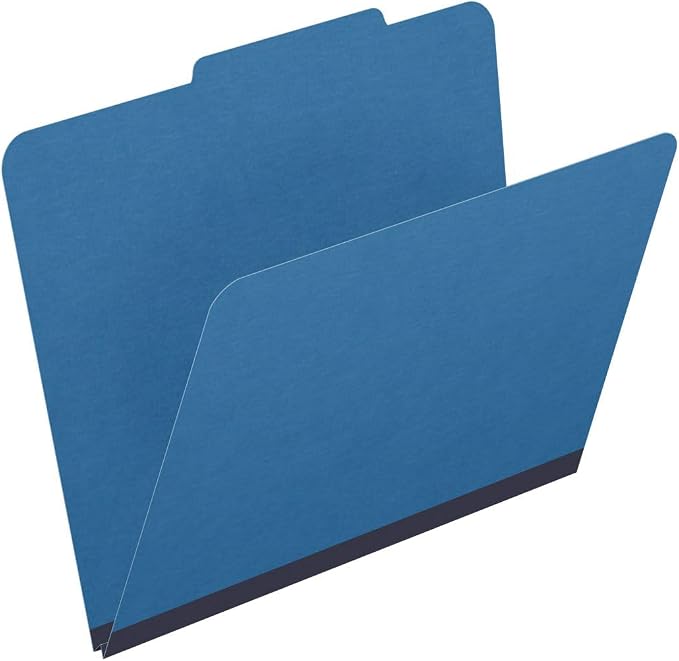 Ecom Folders Top Tab Pressboard File Folders | Letter Size 25 Pt Stock - Image 2