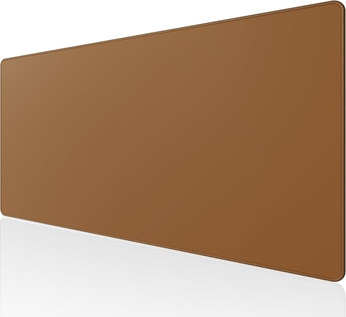 KTRIO Large Gaming Mouse Pad, Desk Mat, 31.5 x 15.7 in, Coffee Brown, XXL | by KTRIO