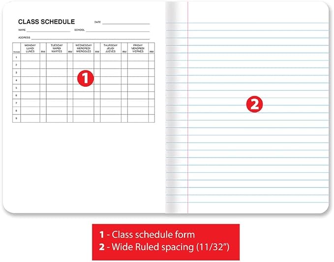 Better Office Products Composition Book Notebook - Image 5