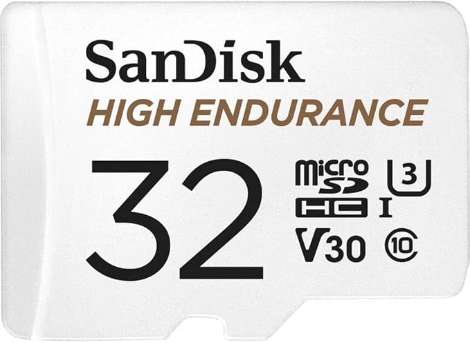 SANDISK 32GB High Endurance Video microSDHC Card by Unknown