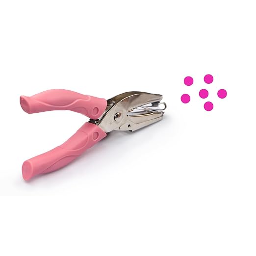 Round Shape Hole Handhold Single Paper Punch by krastmon