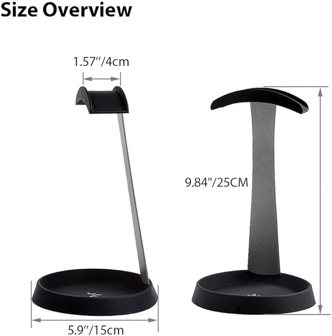 Avantree HS102 - Metal & Silicone Headphone Stand Hanger - Image 4