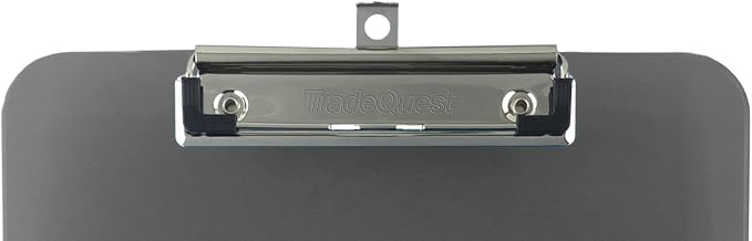 Trade Quest Plastic Clipboard Opaque Color Letter Size Low Profile Clip - Image 5