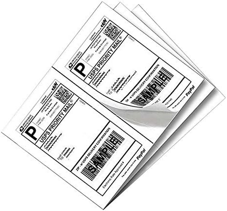 9527 Product Half Sheet Self Adhesive Shipping Labels by 9527+Product