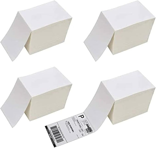 Immuson 4000 Fanfold 4 x 6 Direct Thermal Shipping Labels by Immuson