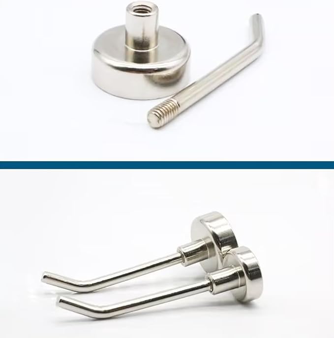 Strong Magnetic Hooks, 2.2 Inch Long, SS Magnet Hooks - Image 3