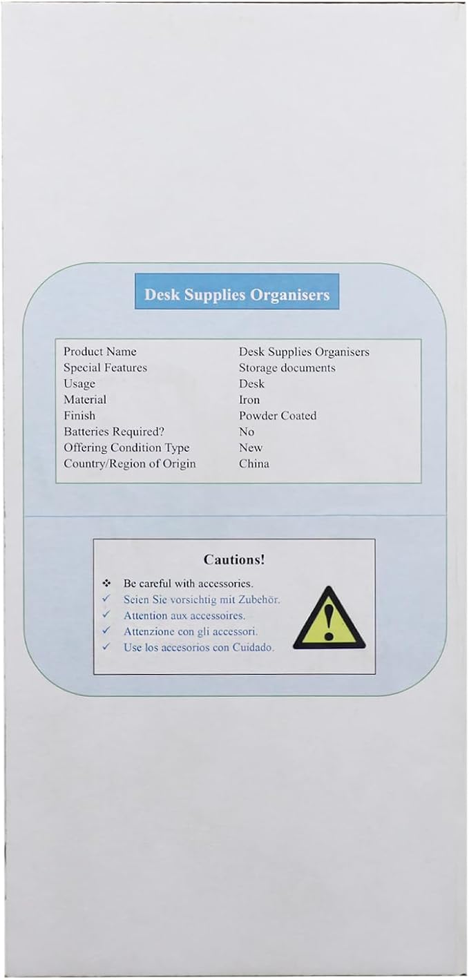 4 Tier Desk File Organiser - Image 3