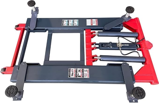 X66 6000 LbsPortable Car Lift Scissor Lift, 48 Inch Lifting Height Adjustable - Image 5