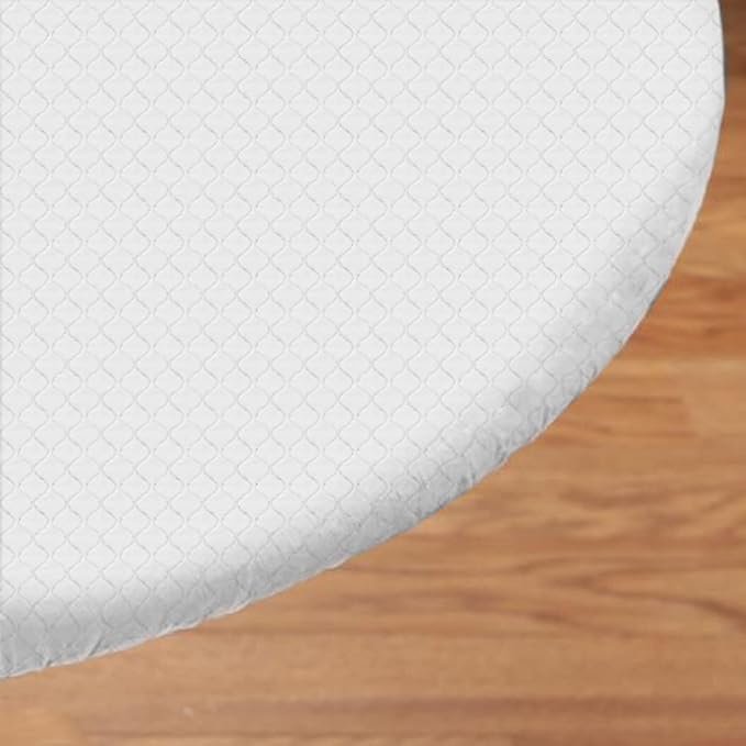 LAMINET - Deluxe Cushioned Heavy-Duty Elastic Edged Quilted Table Pad - Large - Image 8