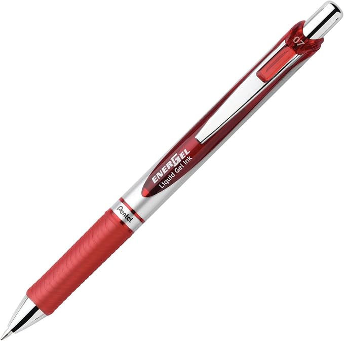 Pentel EnerGel RTX Retractable Liquid Gel Pen, Medium Line, Metal Tip - Image 5