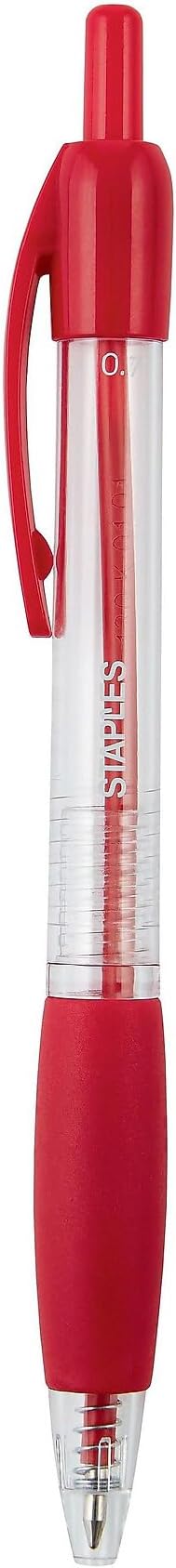 STAPLES Retractable Ballpoint Pens, Medium Point 1.0mm, 36 Pack – Bulk Writing by Staples