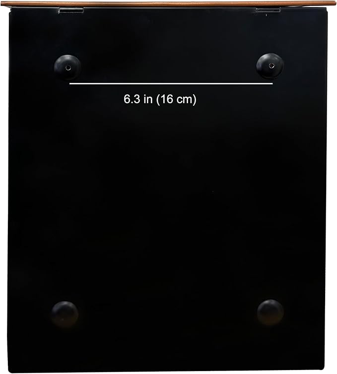 NACH Mailboxes for Outside Wall Mount, 12 x 4.5 x 10 inch, Waterproof Mailbox - Image 8