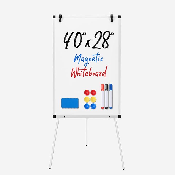 OLIXIS 40" x 28" Magnetic White Board by OLIXIS
