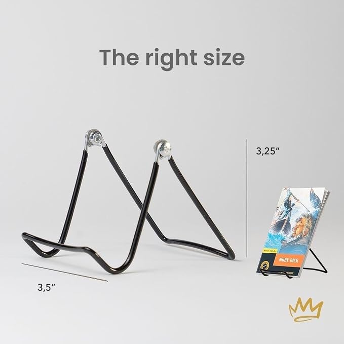KINGDOM SOLUTIONS MADE IN USA 2-Pack Adjustable Black Metal Easels - Image 4