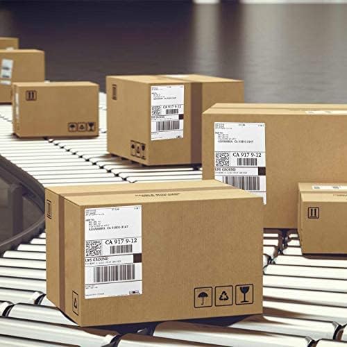 OausTect 4x6 Shipping Label 2000 Fanfold Labels - Image 3