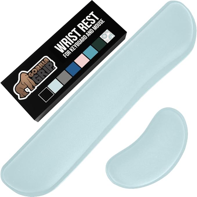GORILLA GRIP Silky Gel Memory Foam Wrist Rest by Unknown