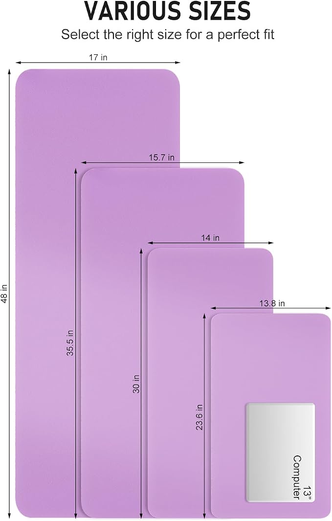 Desk Pad, Waterproof Laptop Computer Writing Mat - Image 6