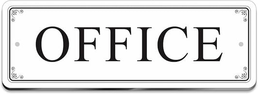 ASAVI “OFFICE” Acrylic Door Sign – Waterproof & Fade-Resistant Office Label by Unknown
