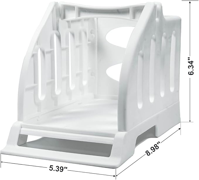 Ü Heartray Label Holder for Rolls and Fan-Fold Labels, 4x6 Stand for Thermal - Image 3