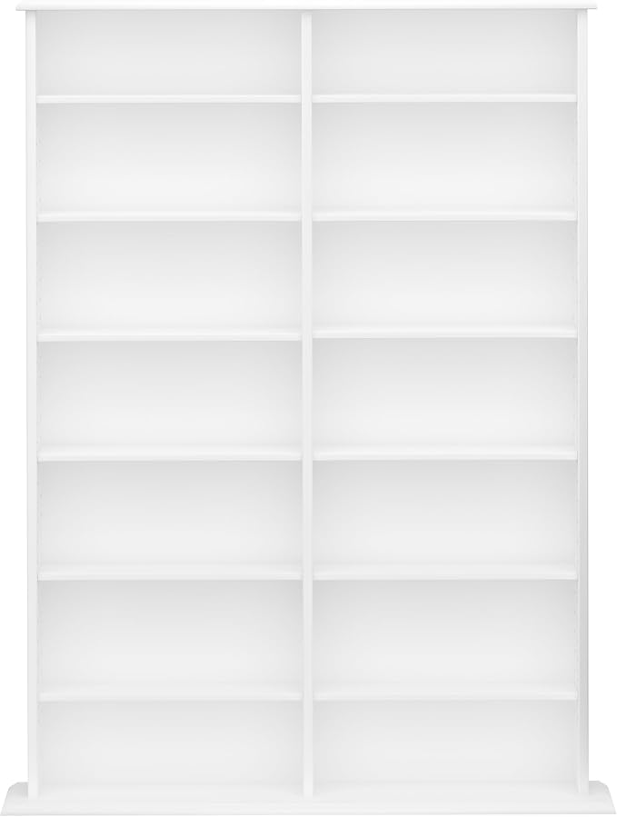 Prepac 2 Column Display Cabinet, 8.75" D x 38.75" W x 51" H - Image 9
