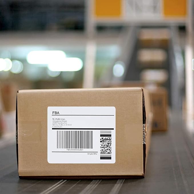 9527 Product 6 up 3-1/3" x 4" Sticker Labels Shipping Address Labels - Image 2