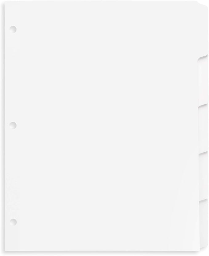 Blue Summit 3 Ring Binder Dividers - Image 8