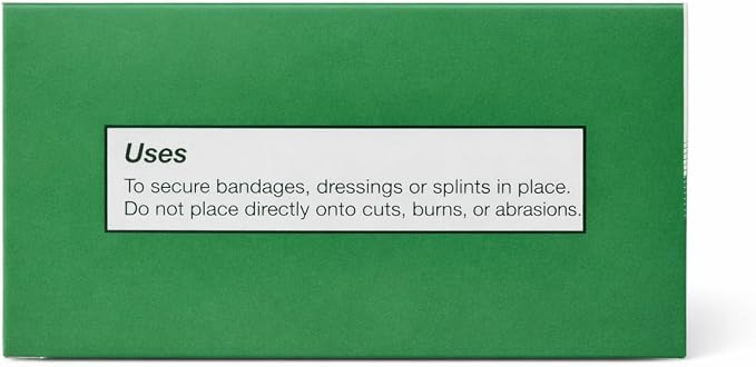 ProStat First Aid Adhesive Tape 1/2" x 2.5 yd – Latex-Free Medical Tape - Image 3