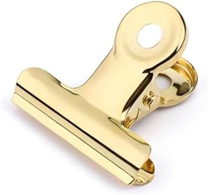 Coideal Small Gold Bull Hinge Clips, Pictures Photos, Wire Grid Wall Decor by Coideal