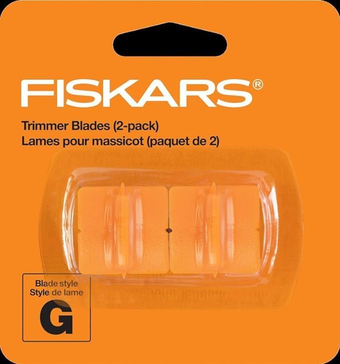 Fiskars Trimmer Replacement Blades, Precision-Ground Steel - Image 6