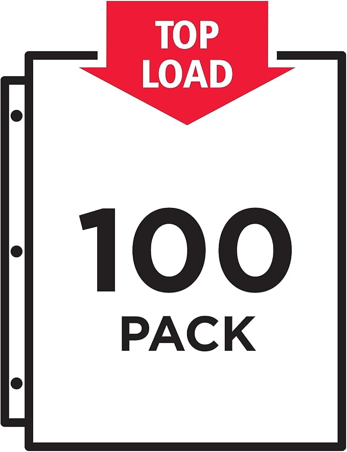 Avery Economy Clear Sheet Protectors, Acid Free, Box of 100 - Image 6