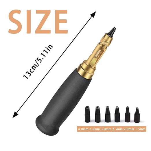 TLKKUE Adjustable Screw Hole Punch Automatic Hole Punch Tool - Image 2