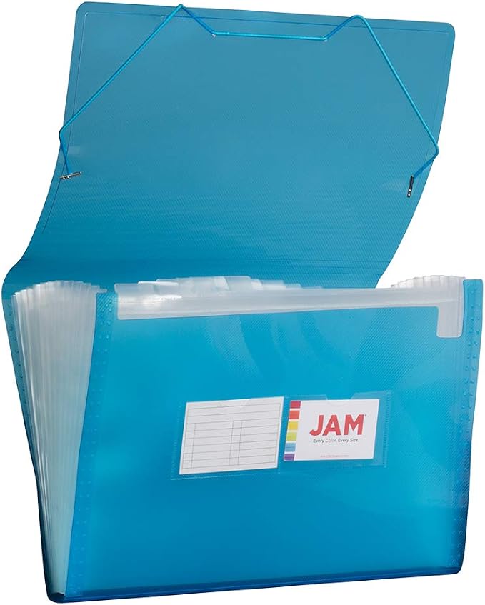 JAM PAPER Accordion Folders by JAMPaper