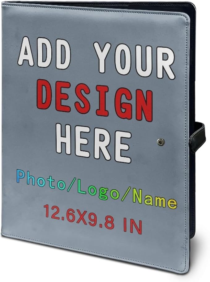 Professional Padfolio with Clipboard, Business Resume Portfolio Folder - Image 5