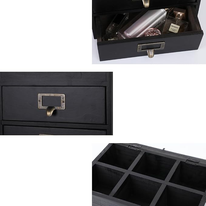 Wooden Storage Box Wooden Desk Organizer - Image 6