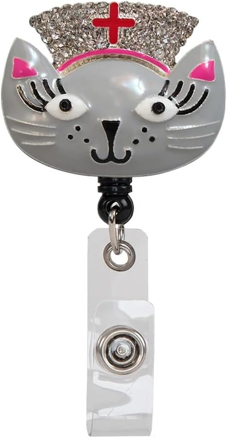 Outside the Box Sparkle and Shine Novelty Retractable Badge Reel ID Holder by Unknown