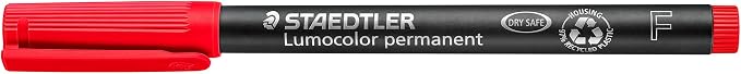 STAEDTLER 318-2 Lumocolor Universal Permanent Fine Pens by Staedtler
