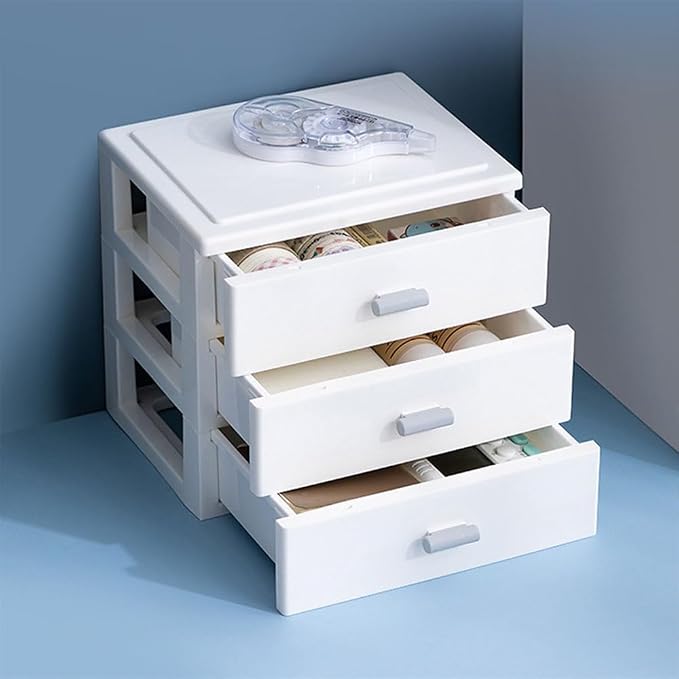 Stackable White Desktop Organizer - Image 4