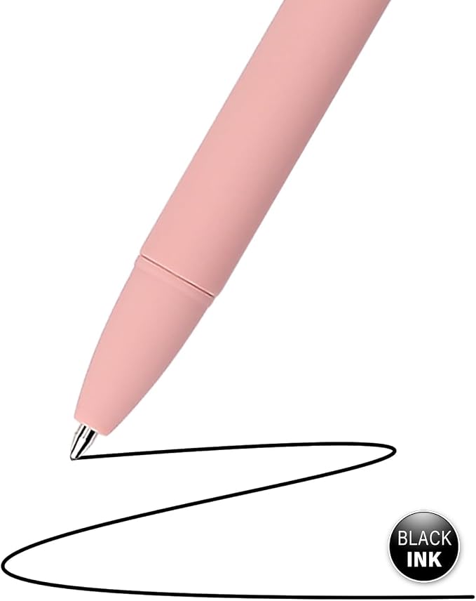 Morandi Pens Bulk 60 Pack – Smooth Writing 1.0mm, Click Ballpoint Pens - Image 3