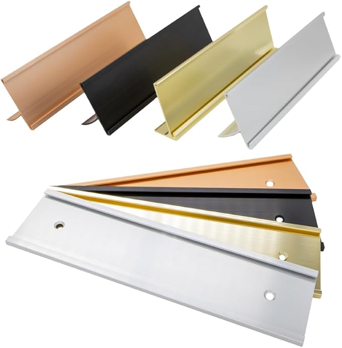 Custom Office Name Plate for Desk, Door & Wall, 15 Colors | Custom Engraveed - Image 4
