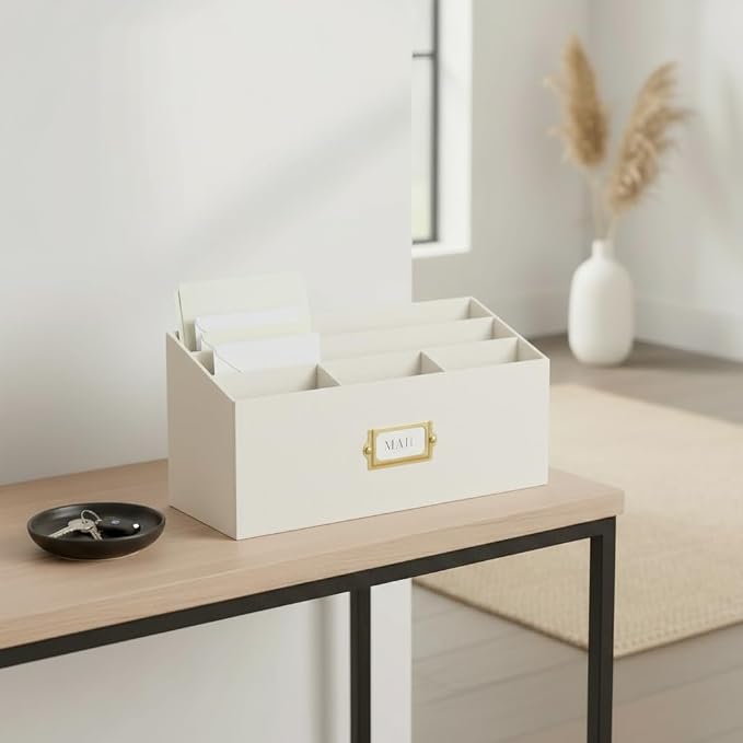 KIBAGA Stylish Linen Mail Organizer - Image 7