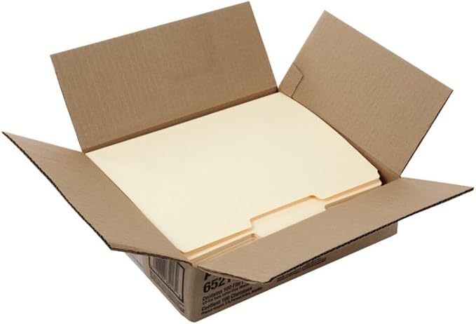 Pendaflex File Folders, 100 Pack, Durable Manila Folders, Letter Size, 3 Top - Image 7