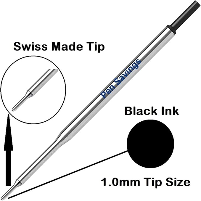5 Pen Savings Ballpoint Pen Refills Compatible - Image 2