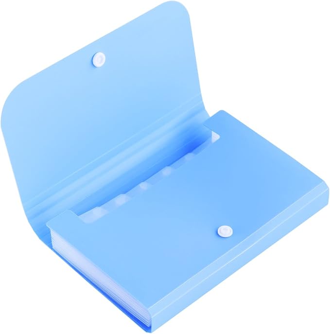 Expanding File Folder, Subdivision Accordion File Folder Mini Organizer PP - Image 3