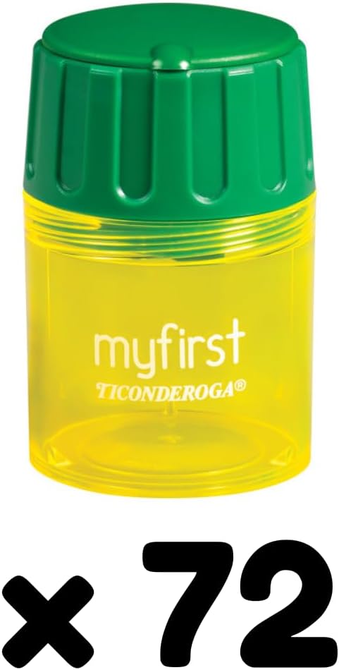 Ticonderoga My First Pencil Sharpener, 1 Hole, Large Barrel - Image 2