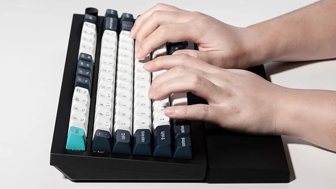 Keychron Silicone Wrist & Palm Rest, 12.89" Length – Supports 75% Compact - Image 6